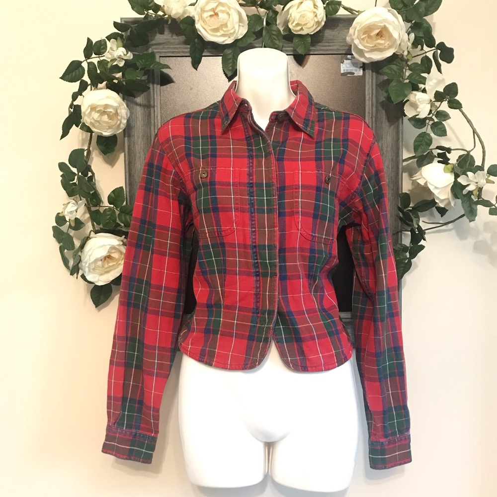 Liz Claiborne flannel shirt
